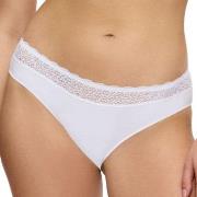 Triumph Trosor 2P Feel Of Modal Tai Knickers Vit modal X-Small Dam