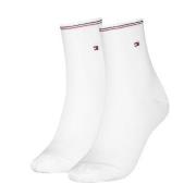 Tommy Hilfiger Strumpor 2P Women Shine Short Socks Vit Strl 35/38 Dam