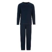 Damella Kurt Long Sleeve Pyjamas Marin bomull Medium Dam