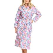 Damella Printed Terry Velour Robe Flerfärgad Large Dam