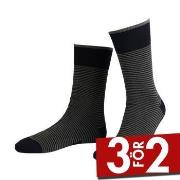 Amanda Christensen Strumpor True Stripe Ankle Sock Svart/Grå Strl 47/5...