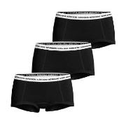 Björn Borg Trosor 3P Everyday Cotton Boxer Shorts Svart/Vit bomull Sma...