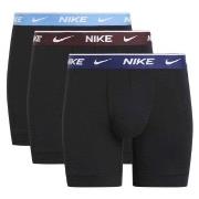 Nike Kalsonger 3P Everyday Essentials Cotton Stretch Boxer Svart/brun ...