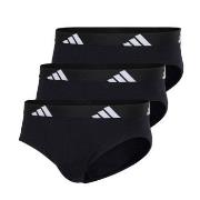 adidas Kalsonger 3P Active Flex Cotton Brief Svart bomull Large Herr