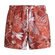 BOSS Badbyxor Piranha Swim Shorts Orange mönstrad polyester Medium Her...