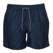 Reyes bay Woven Shorts Badbyxor Marin mönstrad polyester Medium Herr