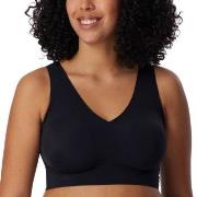 Schiesser BH Invisible Soft Bralette Svart 46 Dam