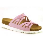 Scholl Ystad Women Rosa/Vit Strl 40 Dam