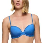 Triumph Midnight Swim Push-Up Bikini Top Blå B 38 Dam