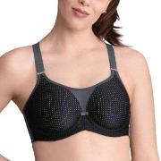 Anita BH Active Underwire Sports Bra Svart/Grå C 80 Dam