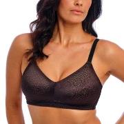 Wacoal BH Back Appeal Wire Free Bra Svart polyamid C 90 Dam
