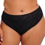 Elomi Trosor Nerina High Leg Brief Svart polyamid Large Dam
