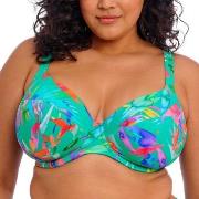 Elomi Toyama Tides Underwire Plunge Bikini Top Flerfärgad J 80 Dam