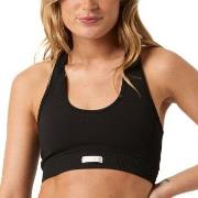 Björn Borg BH Studio Seamless Low Sports Bra Svart polyamid L/XL Dam