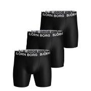 Björn Borg Kalsonger 3P Sports Microfiber Boxers Svart polyester XX-La...