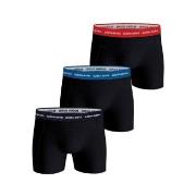 Björn Borg Kalsonger 6P Essential Shorts Svart/Blå bomull Medium Herr