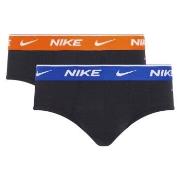 Nike Kalsonger 2P Everyday Cotton Stretch Briefs Blå/Orange bomull X-L...