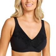 Damella BH Felice Soft Bra Svart bomull B 100 Dam