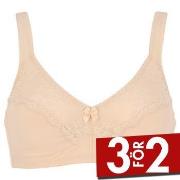 Damella BH Felice Soft Bra Hud bomull C 85 Dam