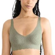 Sloggi BH ZERO Feel Bliss Soft Bra Grön/Khaki L+ Dam