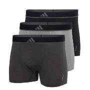 adidas Kalsonger 3P Active Micro Flex Trunk Svart/Grå polyester XX-Lar...
