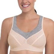 Anita BH Active Wool Sport Bra Rosa/Grå B 85 Dam