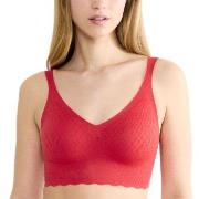 Sloggi BH ZERO Feel Bliss Bralette Röd Small Dam