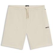 BOSS Waffle Nightwear Shorts Offwhite Large Herr