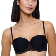 Triumph BH Signature Sheer Wired Balconette Bra Svart B 75 Dam