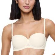 Triumph BH Signature Sheer Wired Balconette Bra Elfenben C 70 Dam