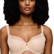 Triumph BH BMU Illusion Curve Minimizer Bra Beige E 85 Dam