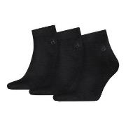 Calvin Klein Strumpor 3P Classic Quarter Socks For Men Svart Strl 43/4...