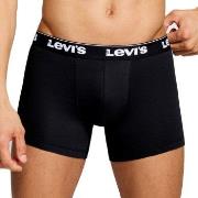 Levis Kalsonger 3P Repeat Logo Boxer Brief Multi Svart bomull X-Large ...