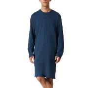 Schiesser Comfort Essential Longsleeve Sleepshirt Marin bomull X-Large...