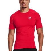 Under Armour HeatGear SS Compression Shirt Röd Large Herr