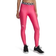Under Armour HeatGear Leggings Rosa polyester Medium Dam