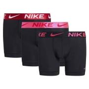 Nike Kalsonger 6P Everyday Essentials Micro Boxer Brief Svart/Rosa pol...
