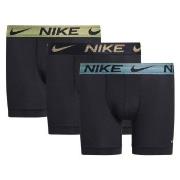 Nike Kalsonger 6P Everyday Essentials Micro Boxer Brief Svart/Gul poly...