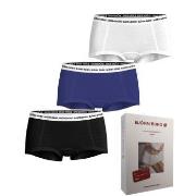 Björn Borg Trosor 3P Everyday Cotton Boxer Shorts Svart/Blå bomull X-S...