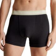 Calvin Klein Kalsonger 9P Cotton Stretch Trunks Svart/brun bomull Smal...