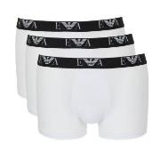 Armani Stretch Jersey Boxer With Logo Kalsonger 3P Vit bomull X-Large ...