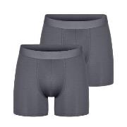 Bread and Boxers Active Boxer Brief Kalsonger 2P Grå polyester X-Large...