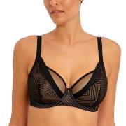 Freya BH Tailored UW High Apex Plunge Bra Svart G 75 Dam