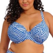 Elomi Fiji Falls Plunge Bikini Top Vit/Blå H 80 Dam