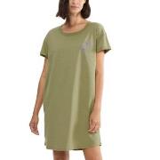 Triumph Nightdress Short Sleeve Oliv bomull 40 Dam