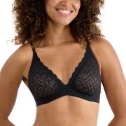 Sloggi BH ZERO Feel Bliss Push-Up Bra Svart X-Large Dam