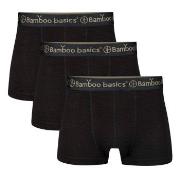 Bamboo basics Kalsonger 3P Liam Short Leg Boxers Svart XX-Large Herr