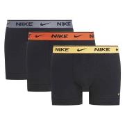Nike Kalsonger 3P Everyday Essentials Cotton Stretch Trunk D1 Svart/Gr...
