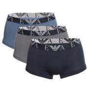 Armani Cotton Knit Boxer Trunk Kalsonger 3P Blandad Färg bomull Small ...