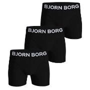 Björn Borg Kalsonger 3P Organic Cotton stretch Boxer Svart X-Large Her...